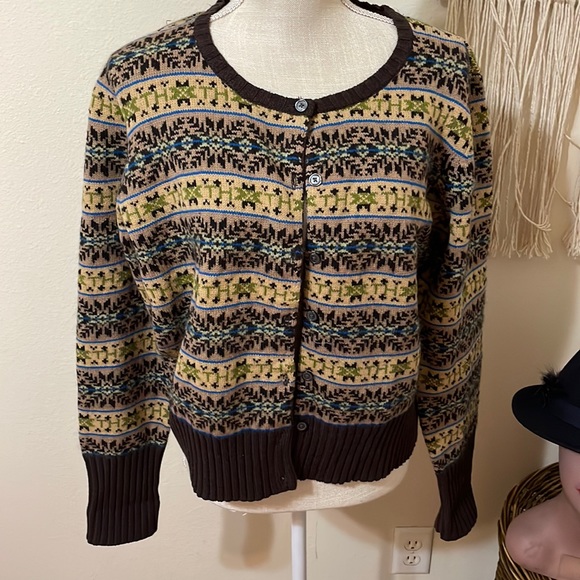 Tommy Hilfiger Cardigan Knit Sweater/ XL - Picture 2 of 10